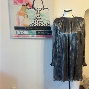Smoke brand Silver Belted Dress